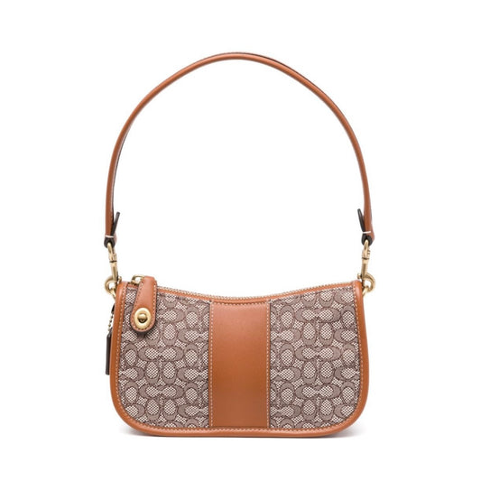 Coach Jacquard Shoulder Bag